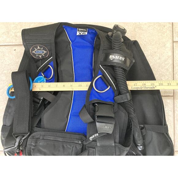 Mares Journey Scuba Snorkel Vest XS Safety Diver Banner Underwater TESTED - Picture 4 of 16